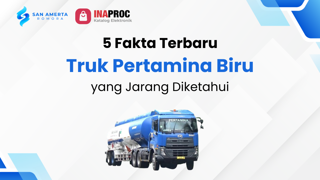 Truk Pertamina Biru