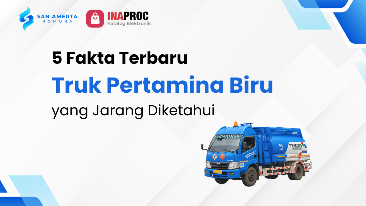 Truk Pertamina Biru