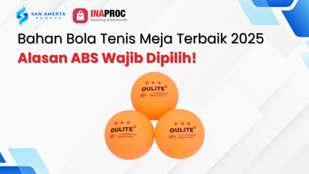 Bahan Bola Tenis Meja