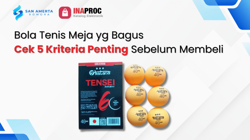 Bola Tenis Meja yg Bagus