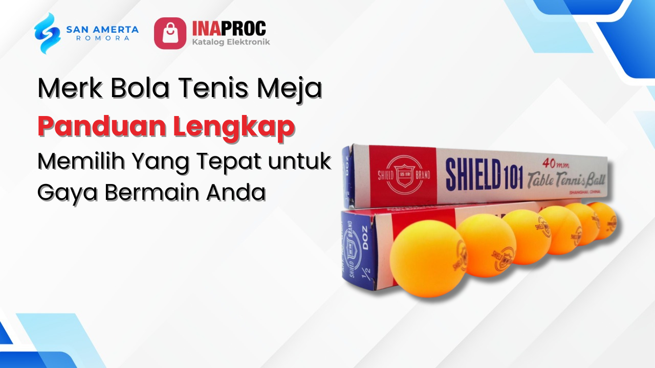 Merk Bola Tenis Meja