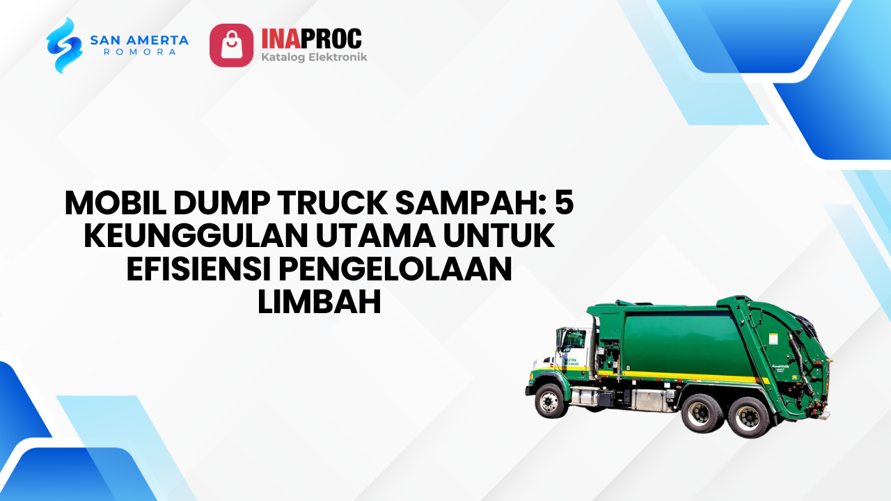 Mobil Dump Truck Sampah