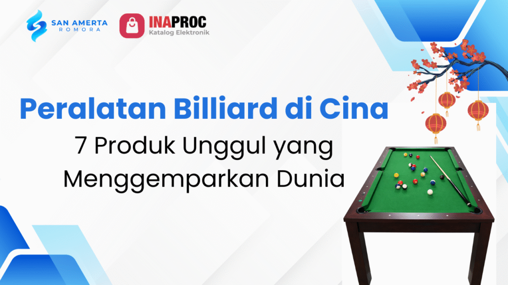 Peralatan Billiard di Cina
