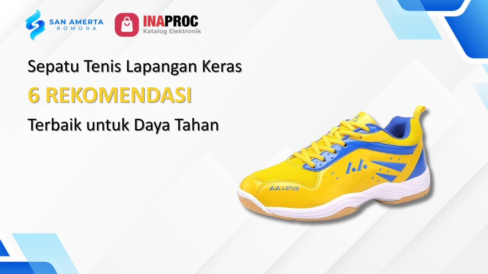 sepatu tenis lapangan