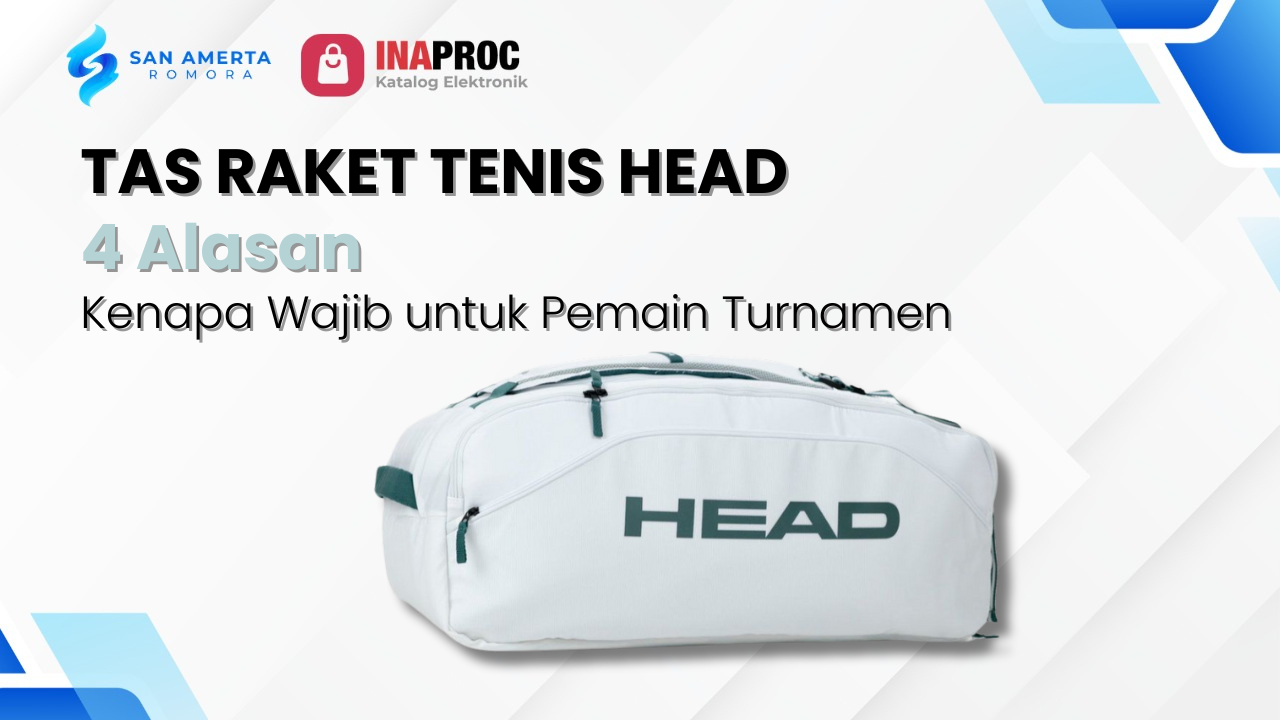 Tas Raket Tenis Head: 4 Alasan Kenapa Wajib untuk Pemain Turnamen