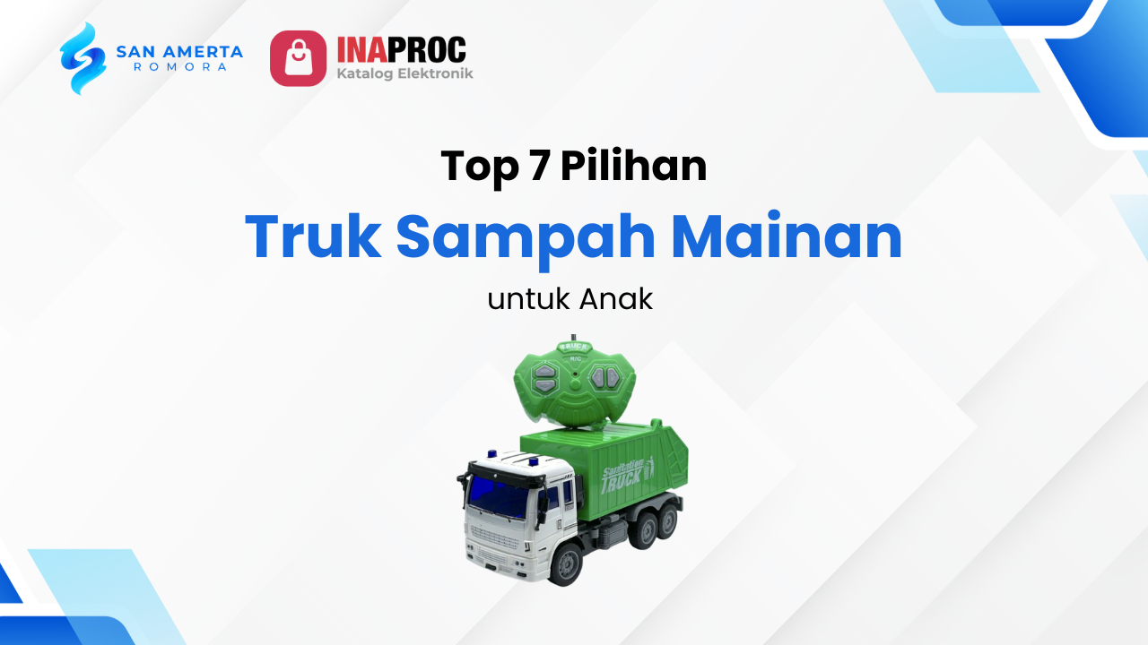 Truk Sampah Mainan: Top 7 Pilihan untuk Anak Usia 3-7 Tahun