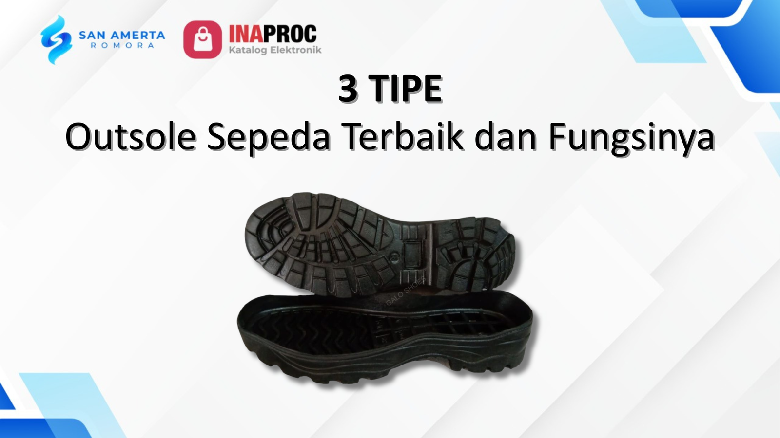 Outsole Sepatu Sepeda
