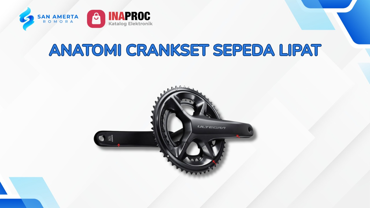 Crank Sepeda Lipat