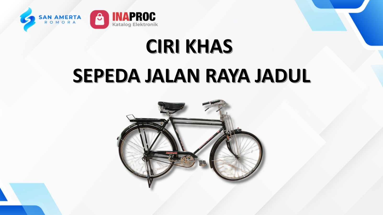 Sepeda Jalan Raya Jadul