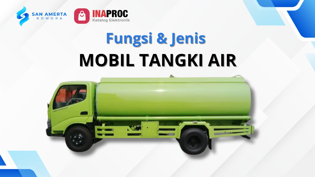 Penyedia Mobil Tangki Air ber-TKDN