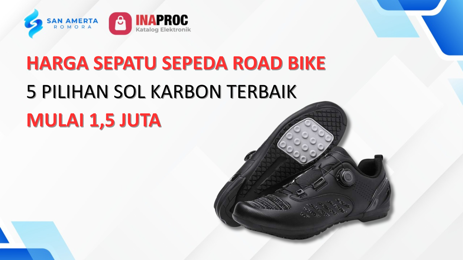 Harga Sepatu Sepeda Road Bike