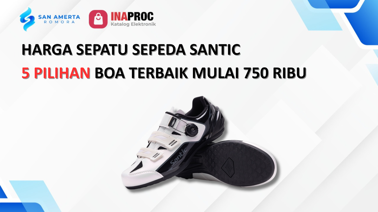 Harga Sepatu Sepeda Santic