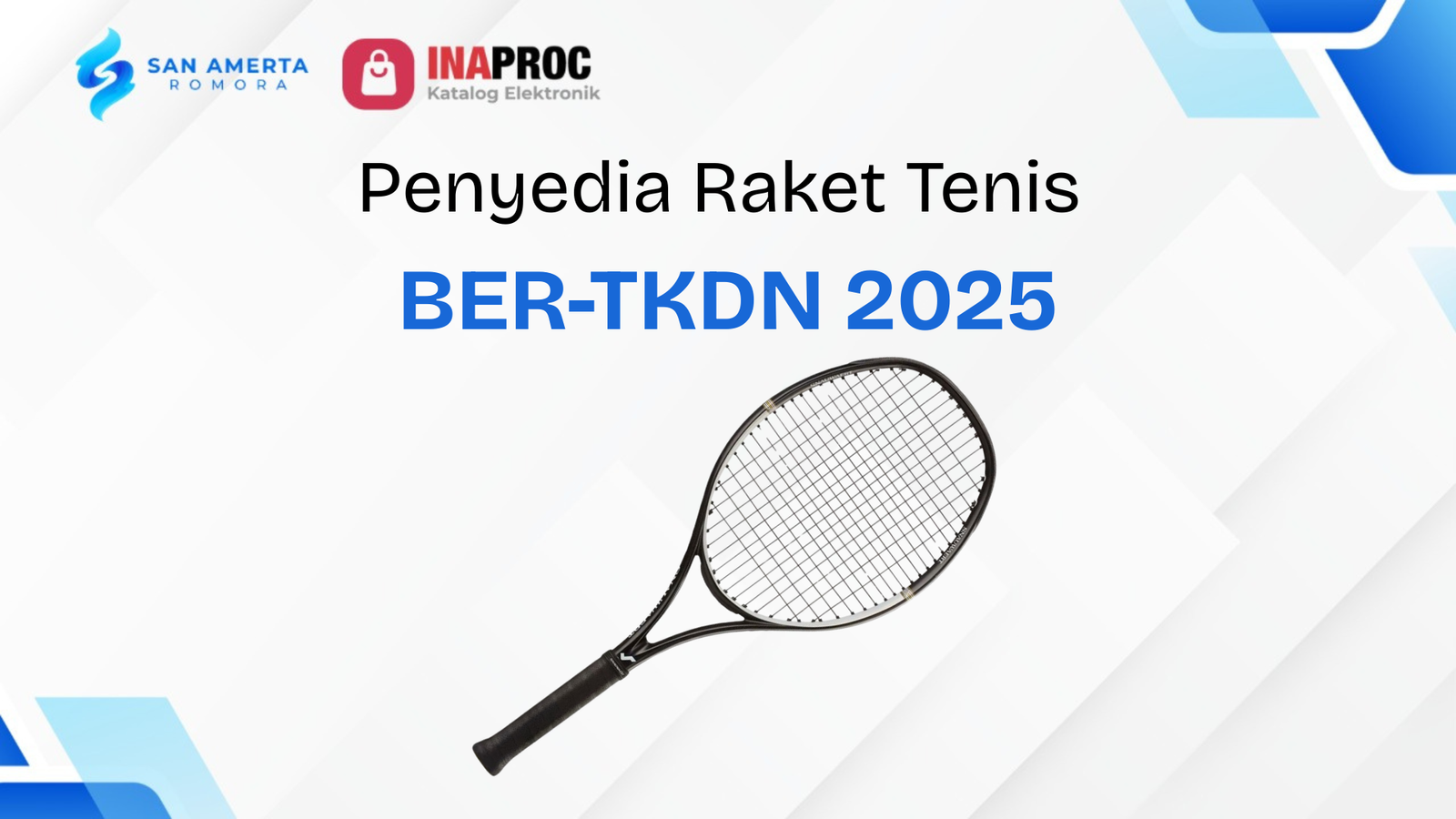 Penyedia Raket Tenis ber-TKDN