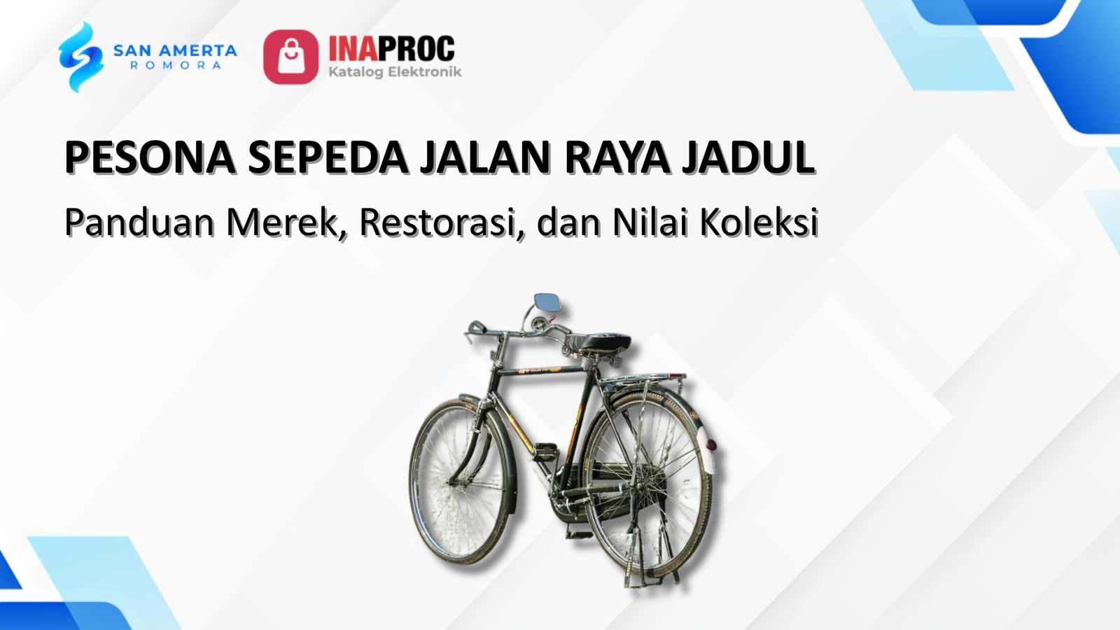 Sepeda Jalan Raya Jadul