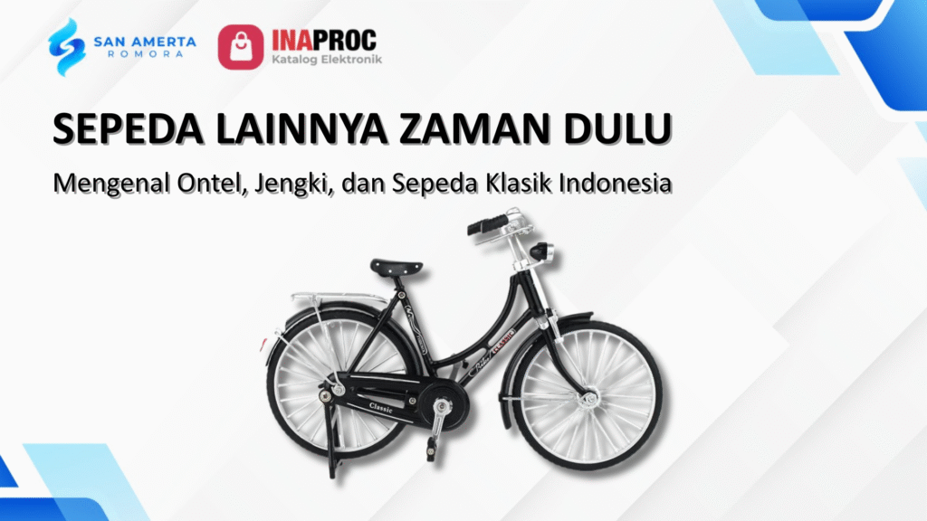 Sepeda Lainnya Zaman Dulu