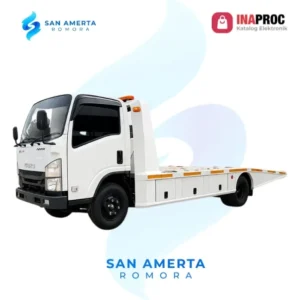 Mobil towing Isuzu untuk operasional pemerintah dari San Amerta Romora di katalog INAPROC