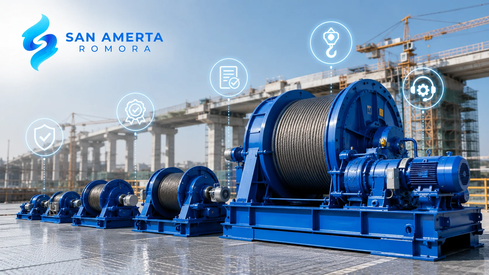 Winch machine dari penyedia terpercaya untuk mendukung pengadaan Kementerian PUPR di Inaproc.