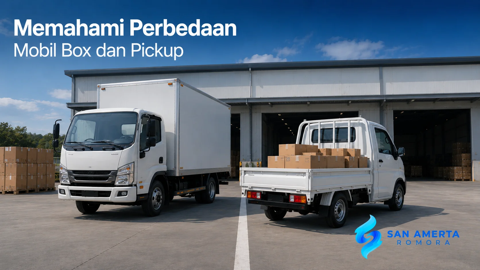 Perbandingan mobil box dan pickup untuk kebutuhan pengiriman serta distribusi barang.