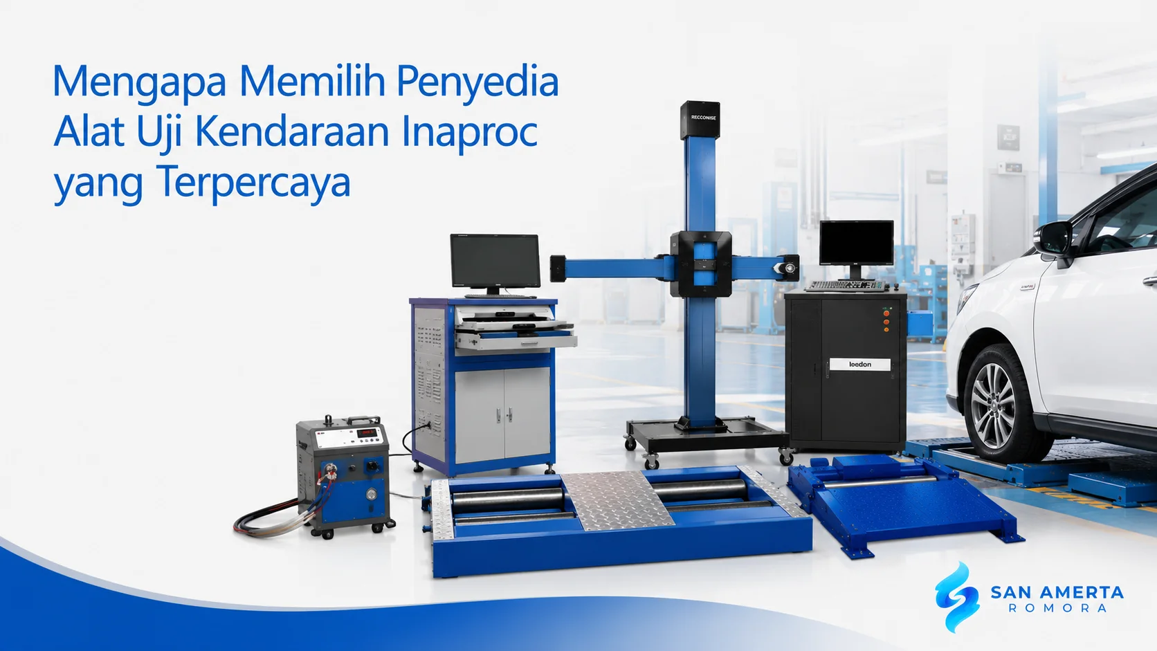 Penyedia alat uji kendaraan Inaproc dengan produk berkualitas untuk instansi pemerintah.