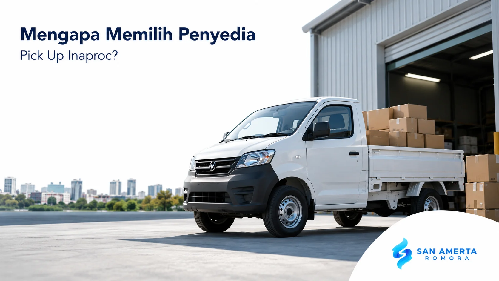 Pick up operasional berkualitas untuk mendukung kebutuhan pengadaan kendaraan melalui penyedia Inaproc.
