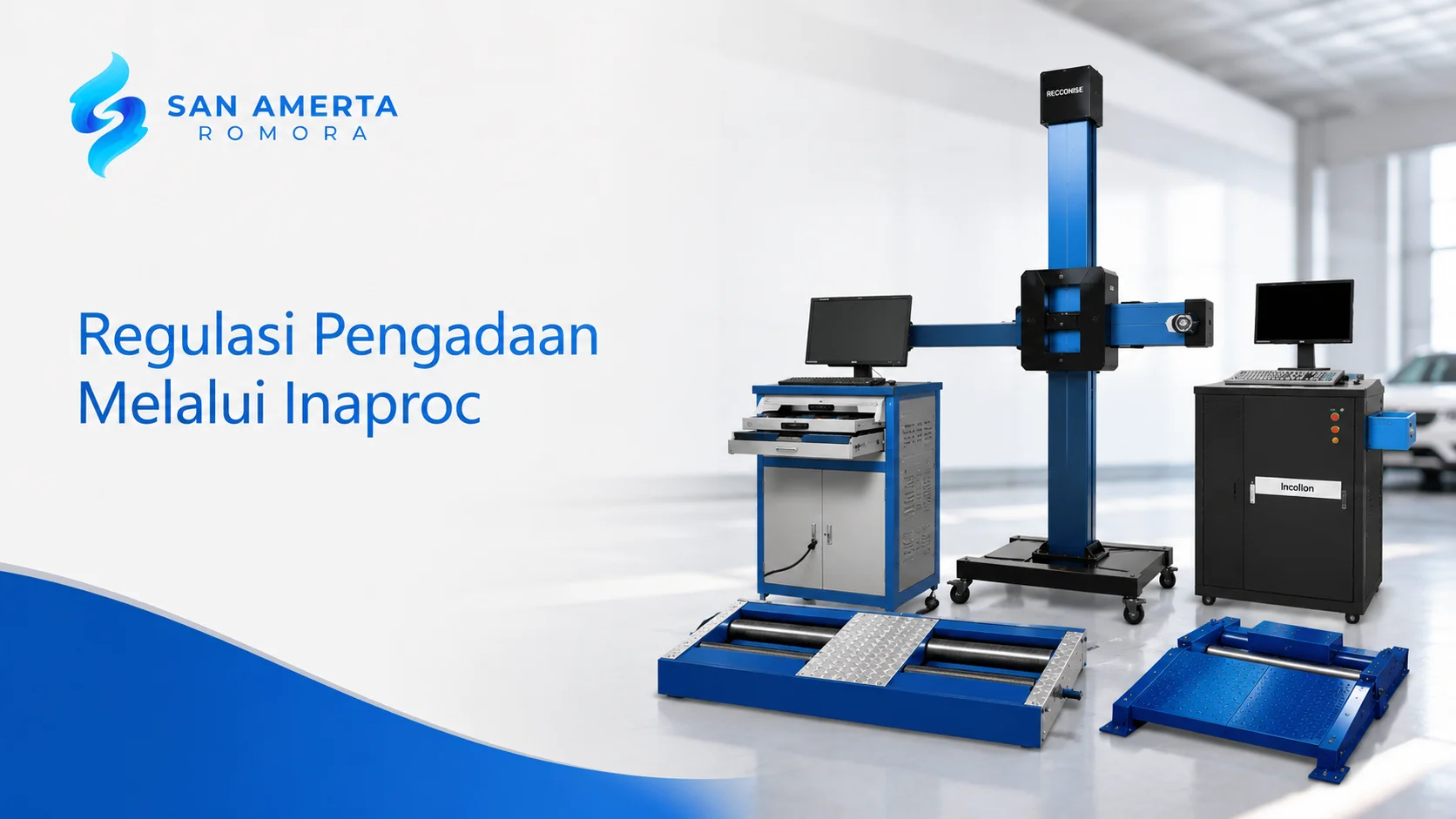 Alat uji kendaraan untuk pengadaan pemerintah melalui Inaproc.
