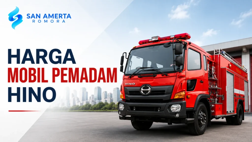 Harga Mobil Pemadam Hino terbaru untuk instansi
