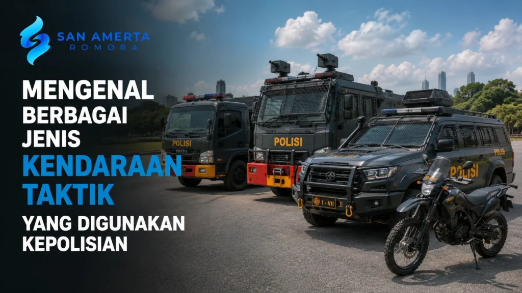 Jenis Kendaraan Polisi yang digunakan dalam operasi taktis, pengamanan massa, patroli, dan penanganan situasi darurat di lapangan