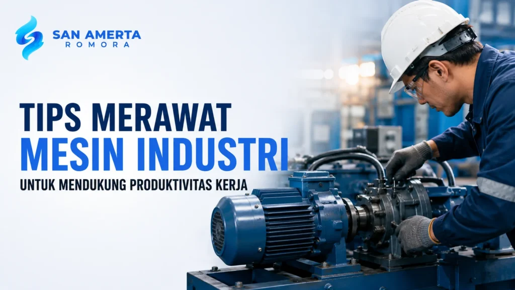 Tips Merawat Mesin Industri untuk menjaga performa dan produktivitas kerja