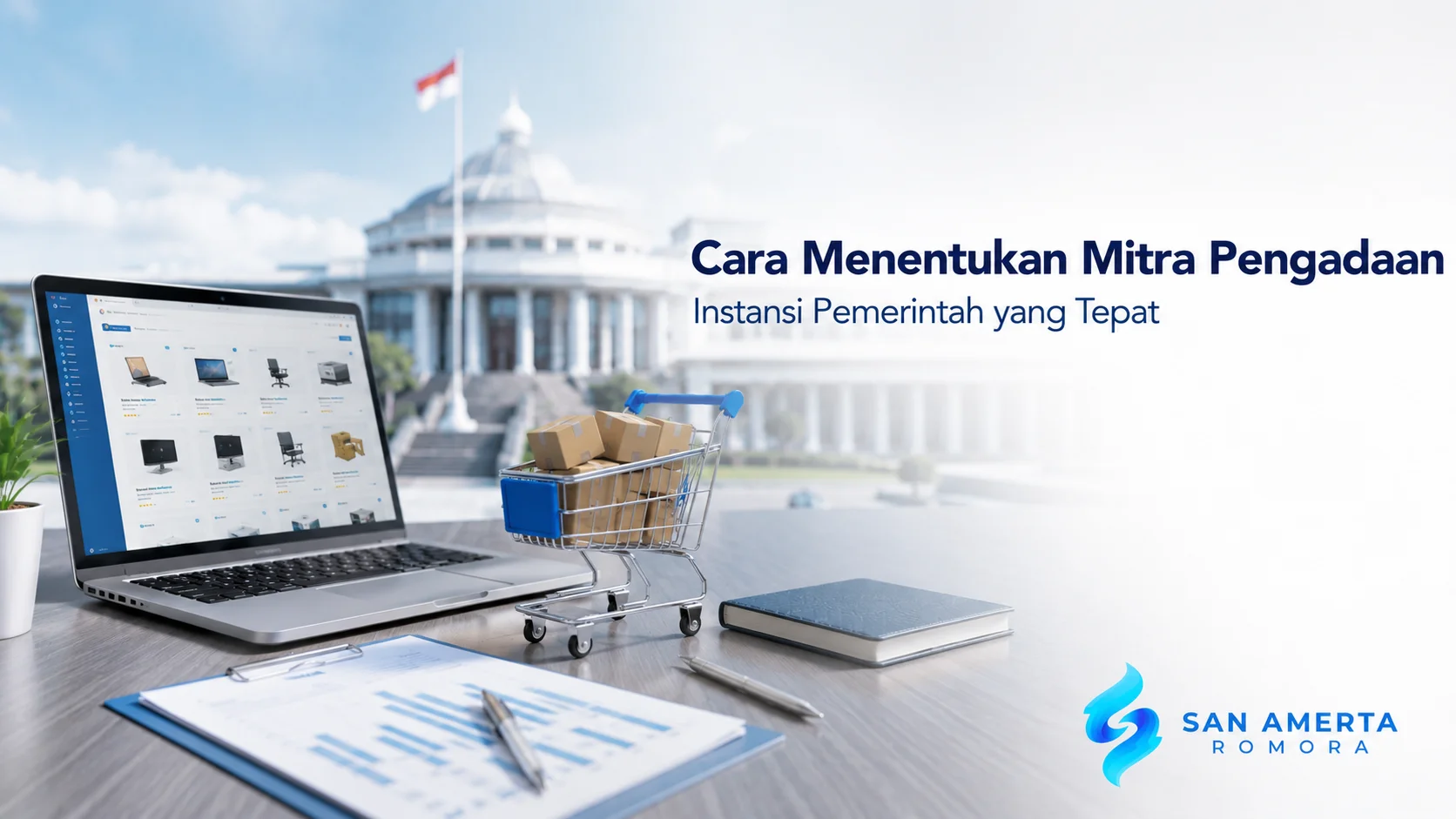 Pemilihan mitra pengadaan instansi pemerintah melalui sistem e-Katalog untuk mendukung proses pengadaan yang efisien