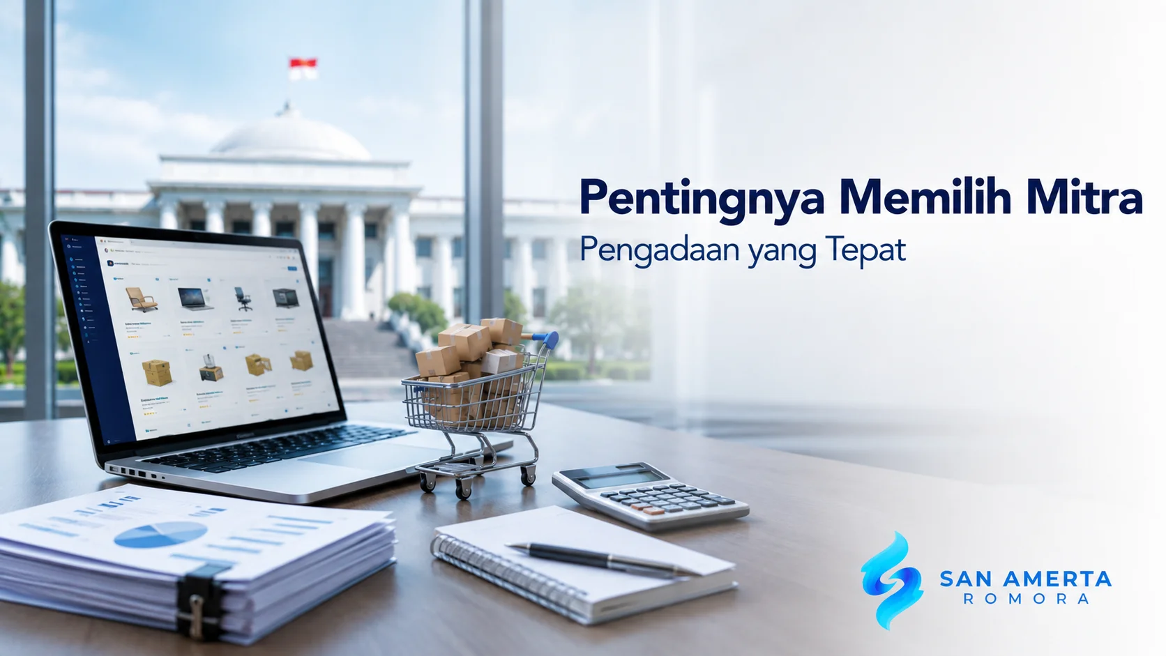 Pemilihan mitra pengadaan instansi pemerintah untuk mendukung proses pengadaan barang sesuai regulasi.