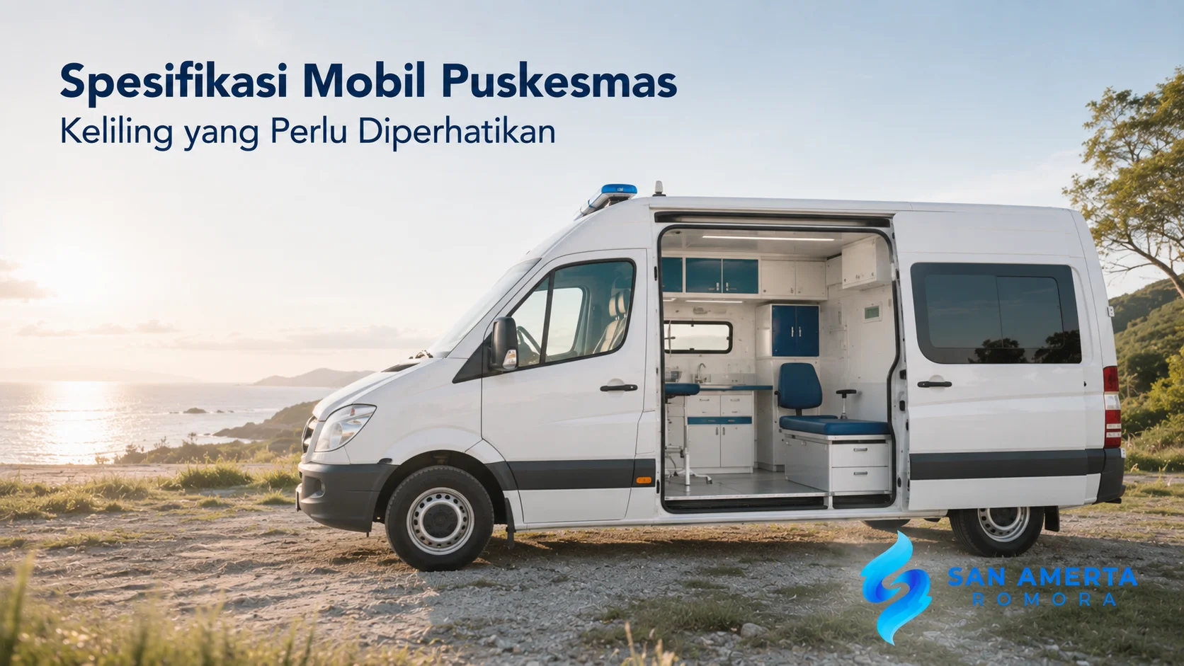 Spesifikasi mobil puskesmas keliling dengan fasilitas pelayanan medis