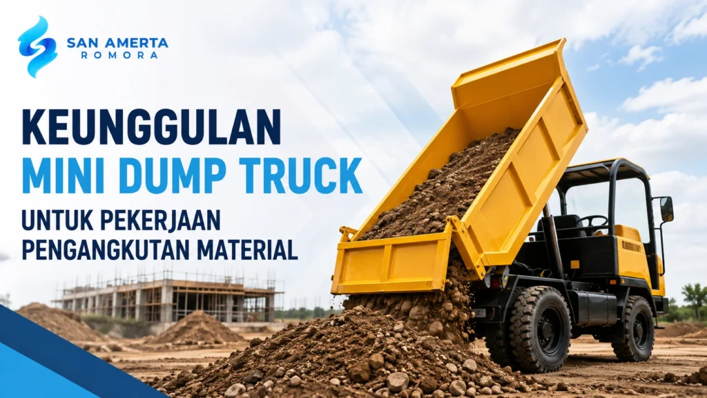 Daftar Produk Pengadaan INAPROC Mini Dump Truck untuk pekerjaan pengangkutan material