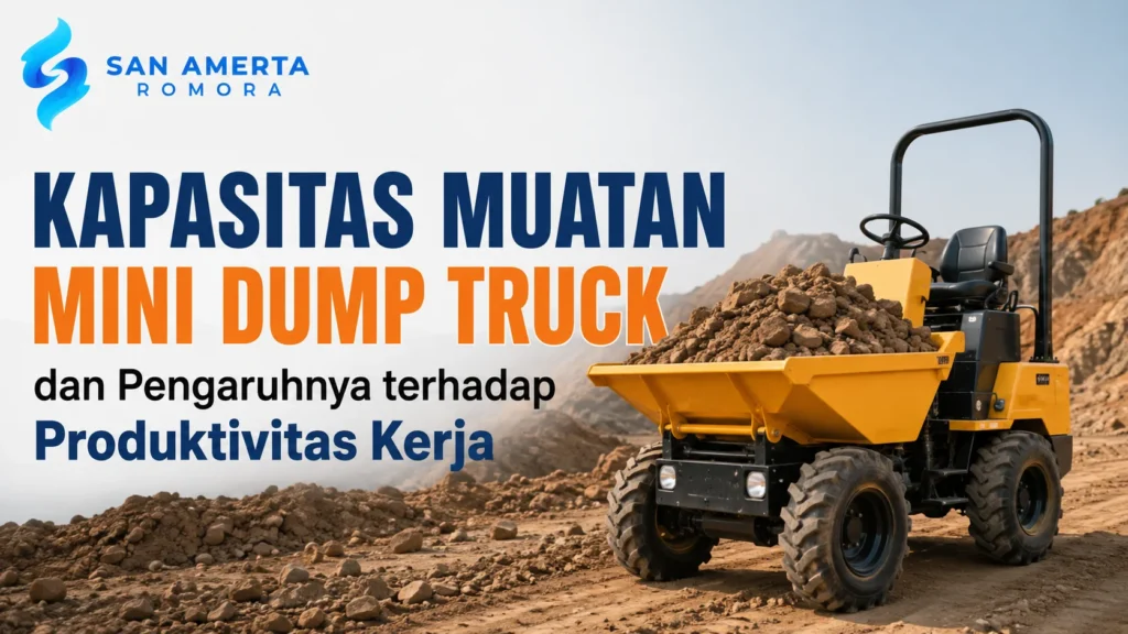 Ekatalog infrastruktur untuk Mini Dump Truck