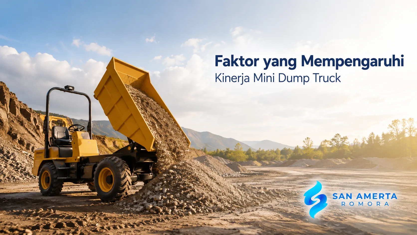 Faktor yang memengaruhi kinerja Mini Dump Truck saat beroperasi