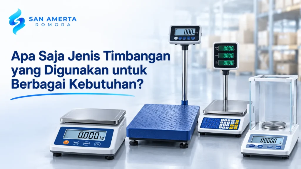 Penyedia barang bersertifikat TKDN untuk berbagai jenis timbangan