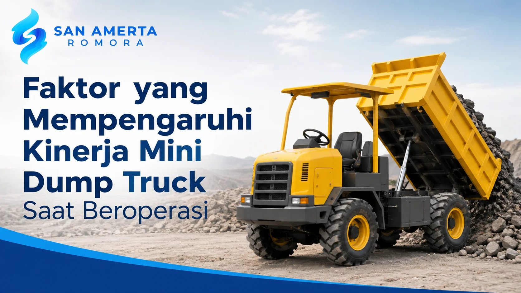 Penyedia energi e-katalog untuk Mini Dump Truck