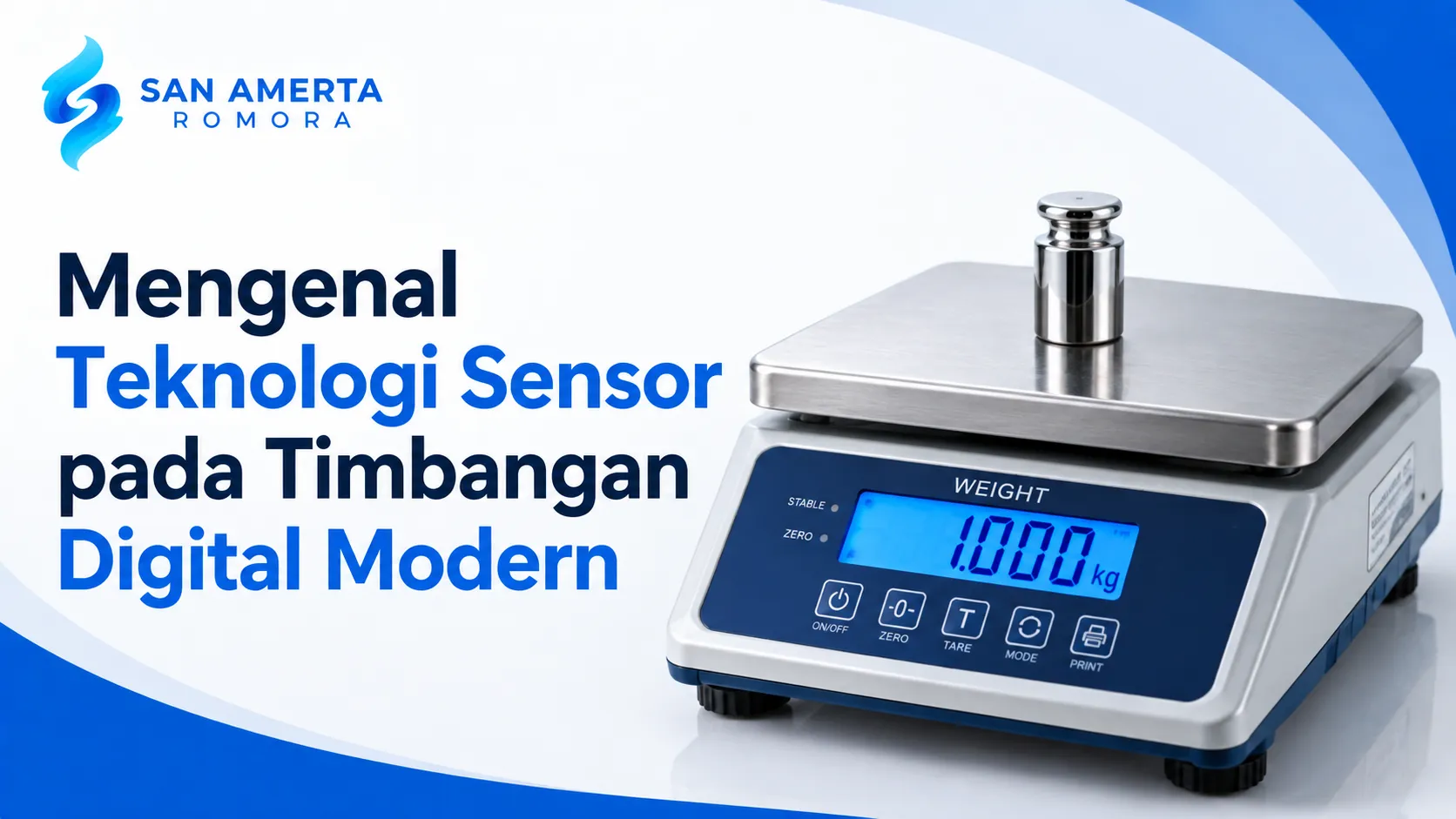 Teknologi sensor pada timbangan digital modern dan daftar produk E-Katalog
