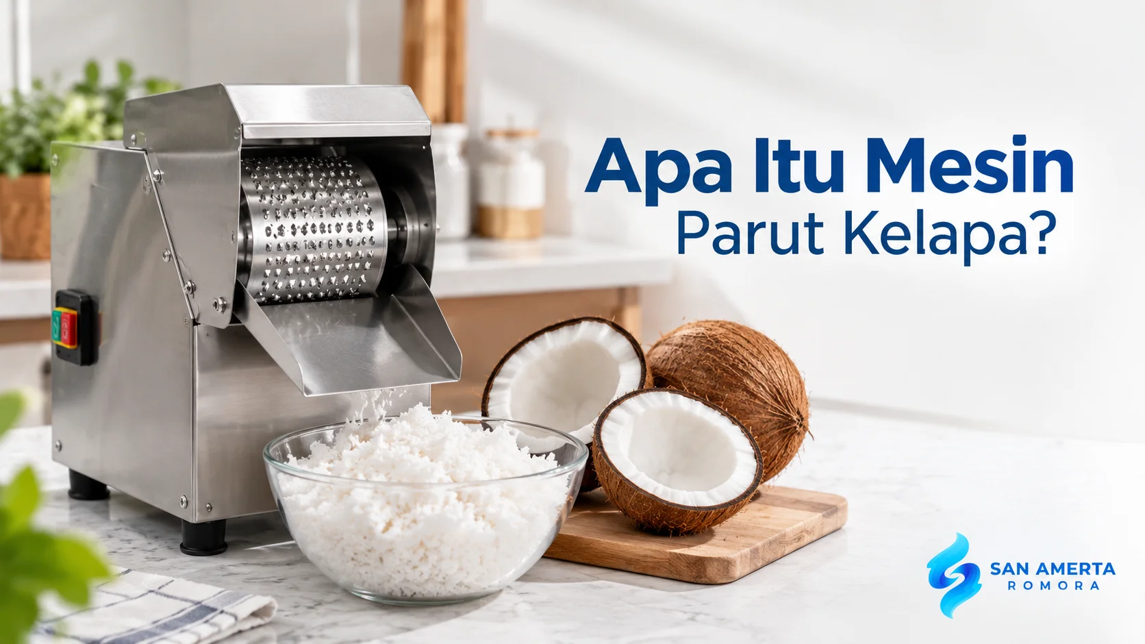 Mesin parut kelapa