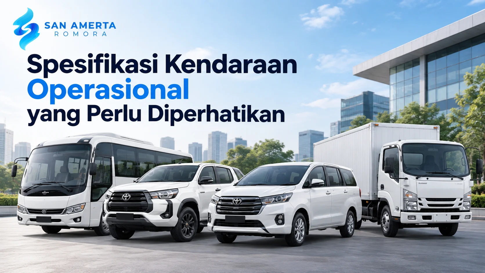 Spesifikasi kendaraan operasional untuk mendukung kebutuhan Pengadaan Kendaraan Operasional berbagai instansi.