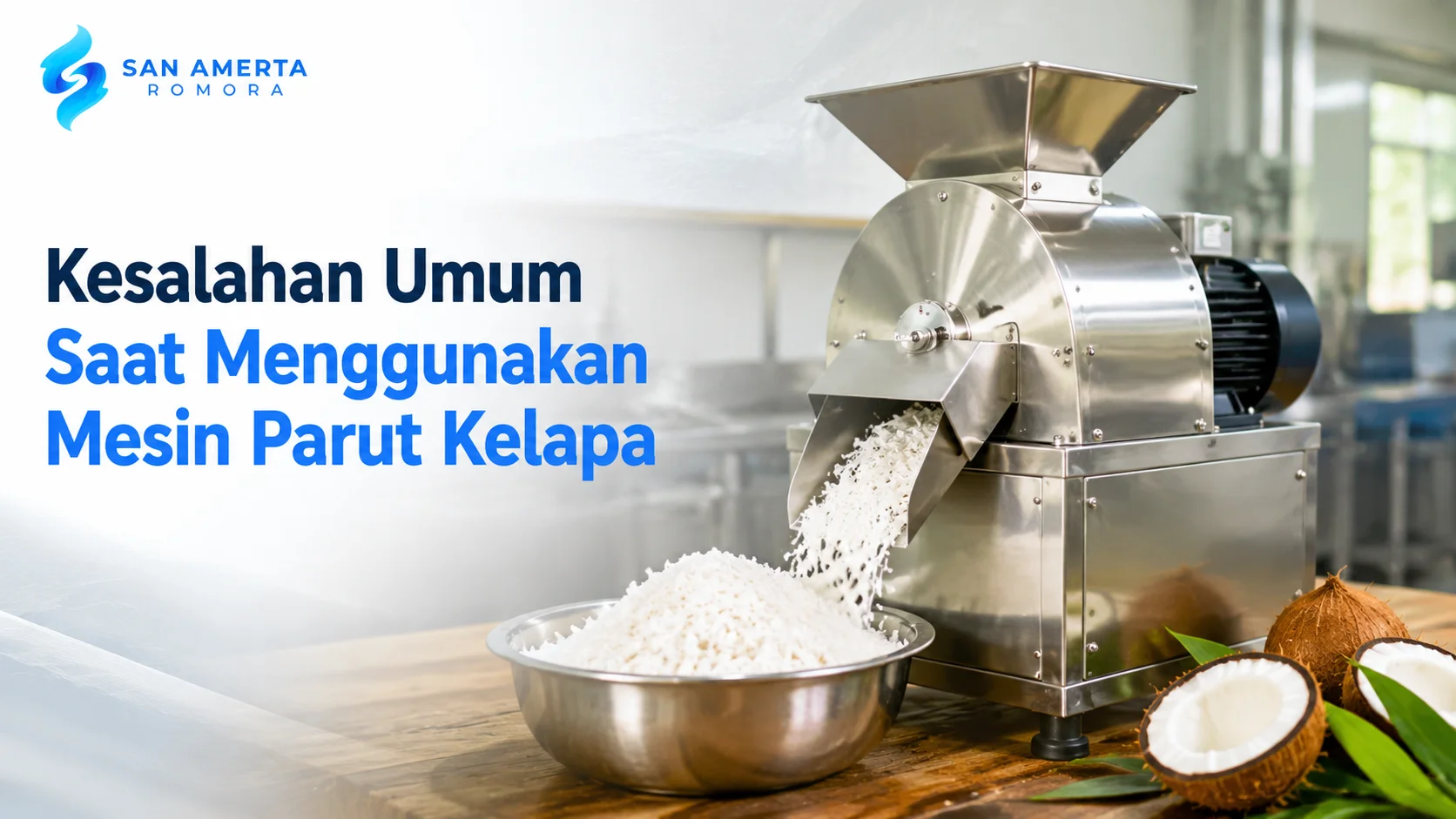 Mesin parut kelapa untuk pengadaan alat mesin pertanian