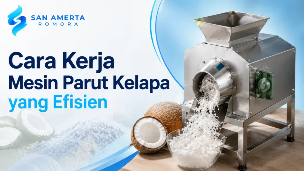 Mesin parut kelapa untuk vendor alat pertanian dinas daerah