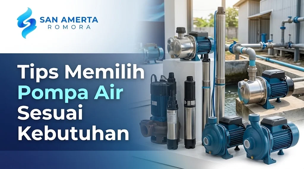 Pilihan unit dalam e-katalog pompa air dinas untuk proyek pengadaan air