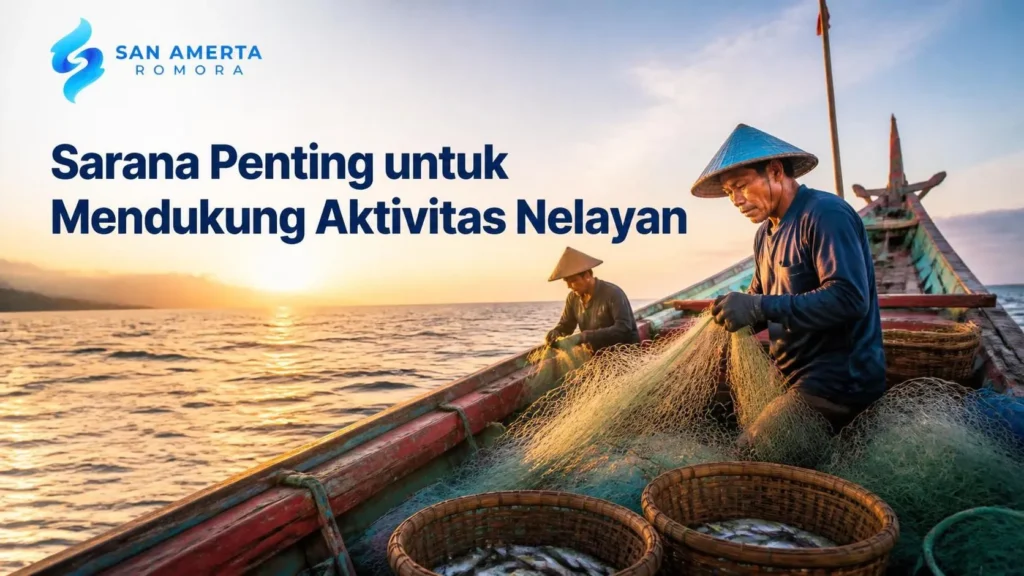 Bantuan sarpras nelayan e-katalog untuk mendukung aktivitas penangkapan dan pengolahan hasil laut.