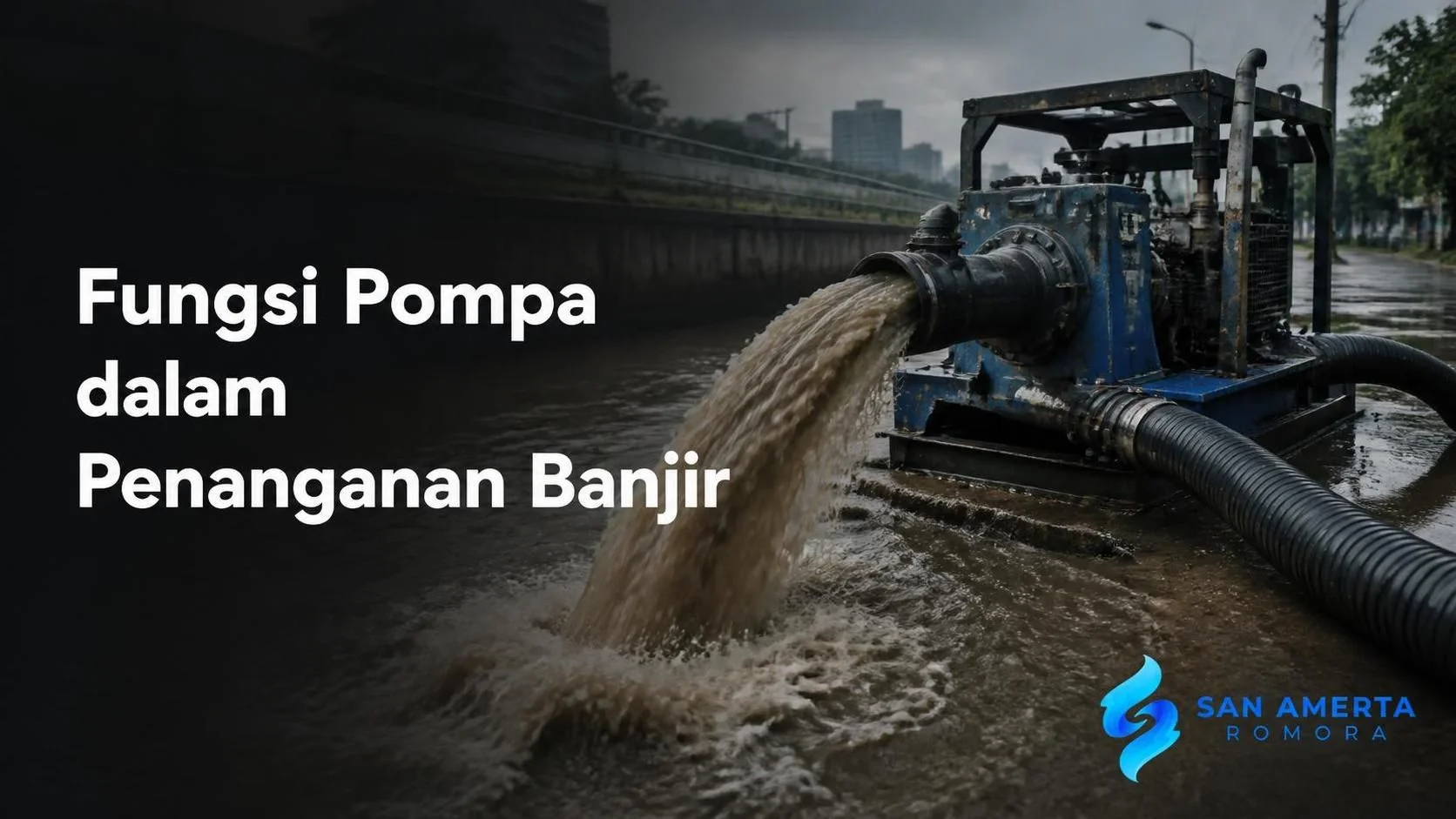 Pengadaan unit pompa air dinas terstandar yang tayang di E-katalog LKPP